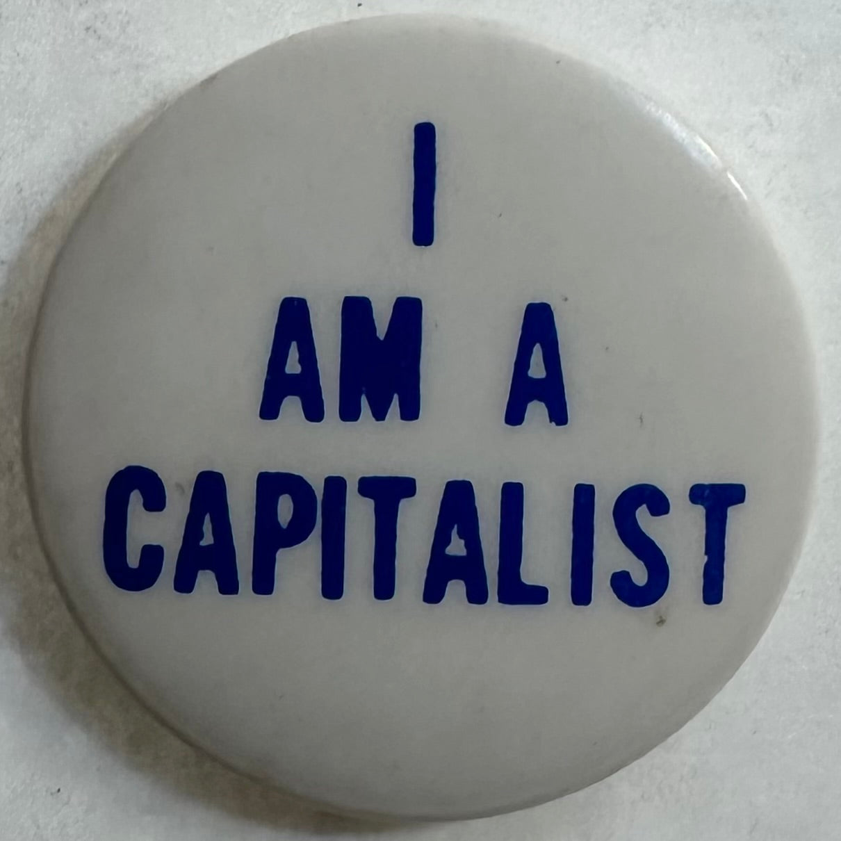 I Am A Capitalist