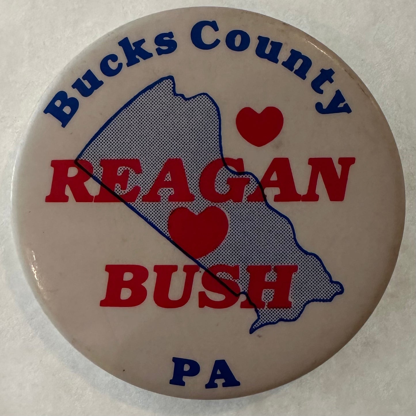 Bucks County, PA for Reagan and Bush