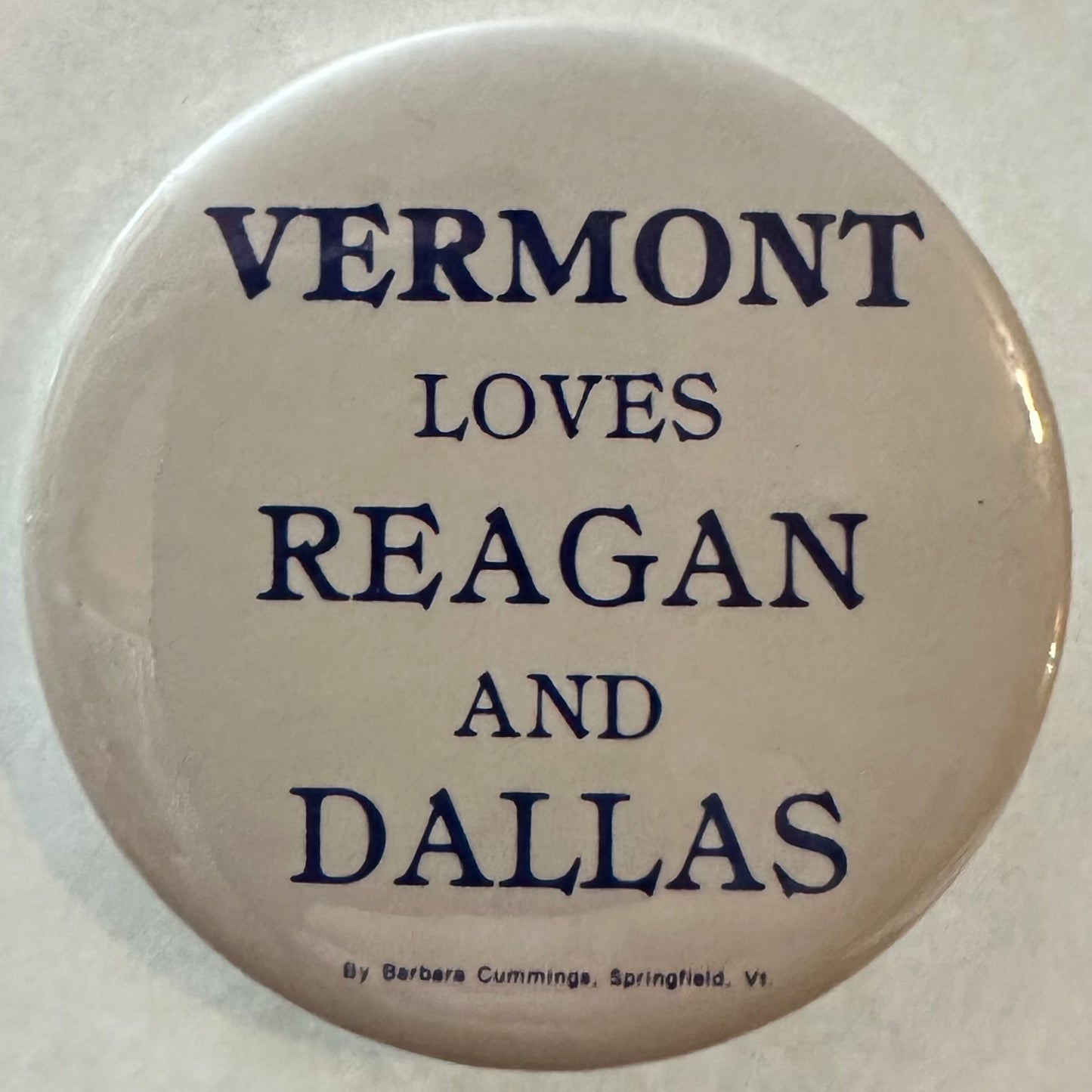 Vermont Loves Reagan and Dallas 1984