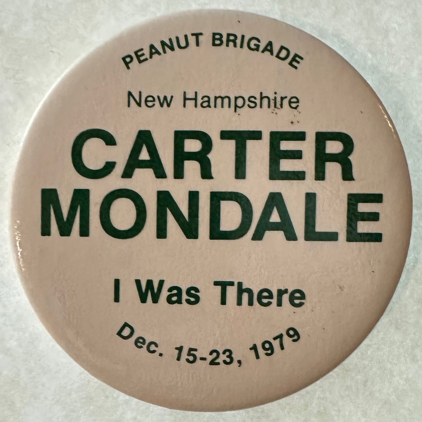 Peanut Brigade for Carter/Mondale New Hampshire