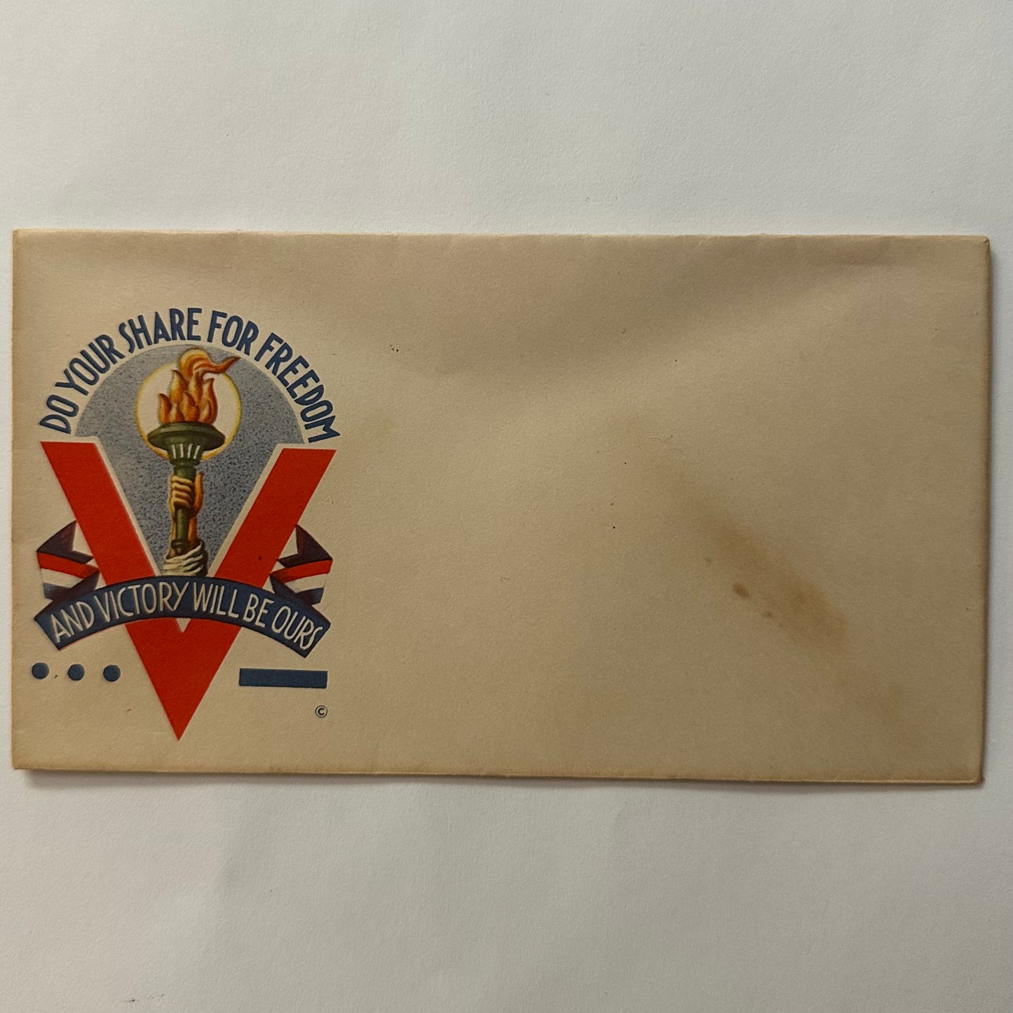 Do your Share for Freedom WWII Envelope