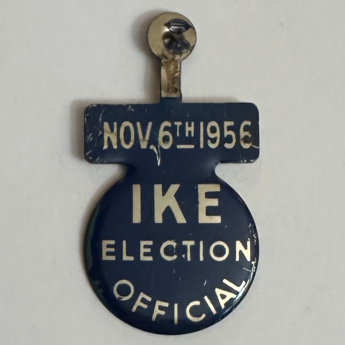 IKE Election Official 1956 tab