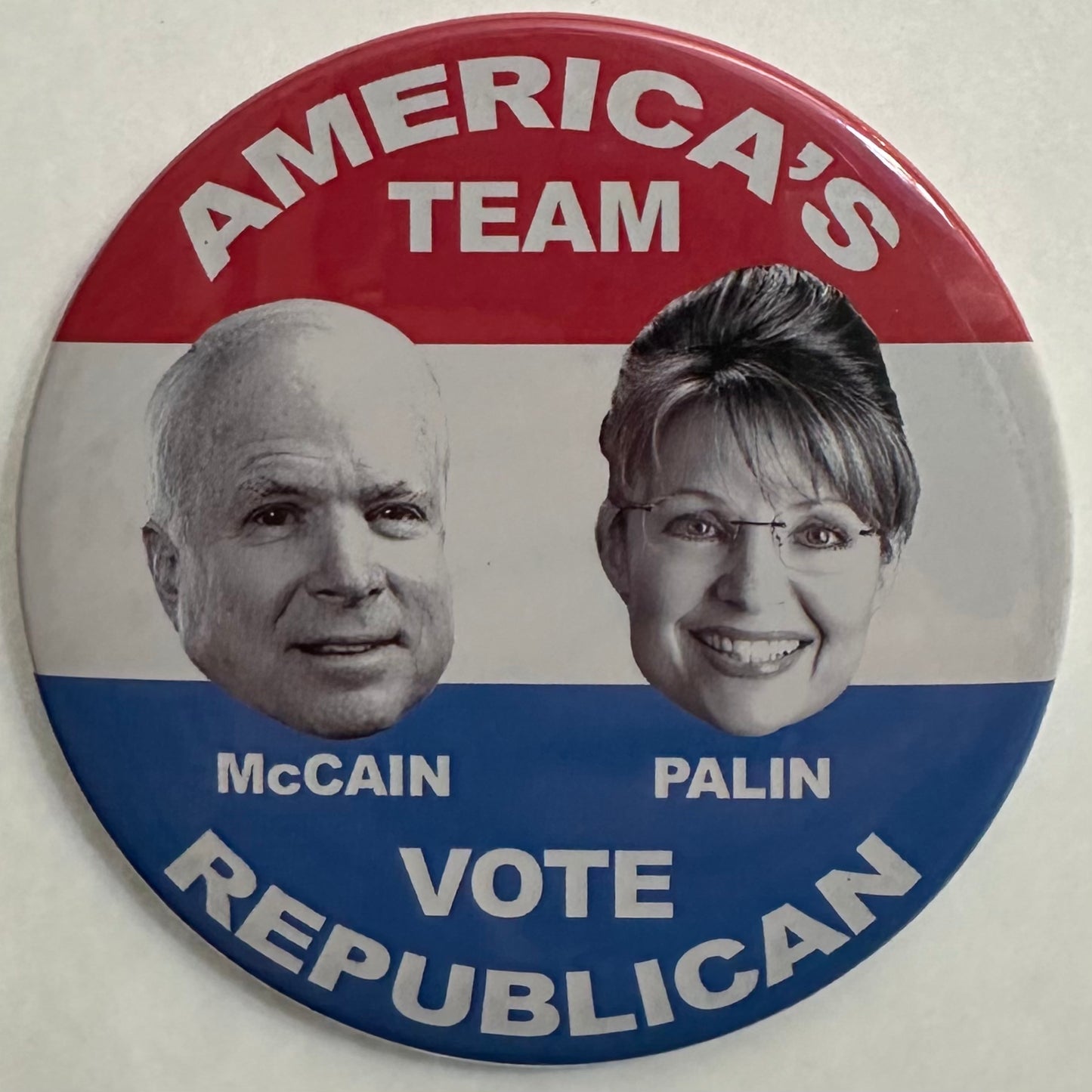 America's Team Vote Republican McCain Palin jugate