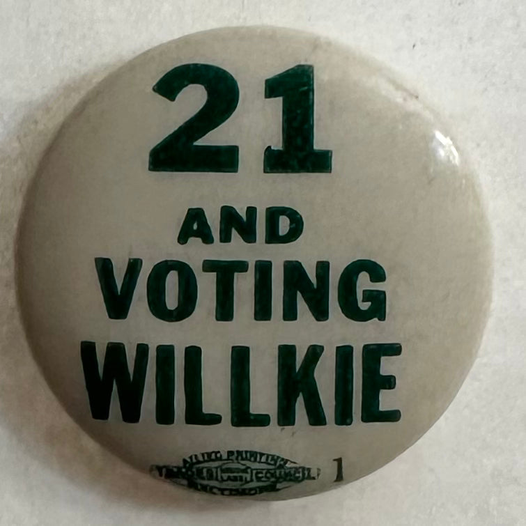 21 and Voting Willkie