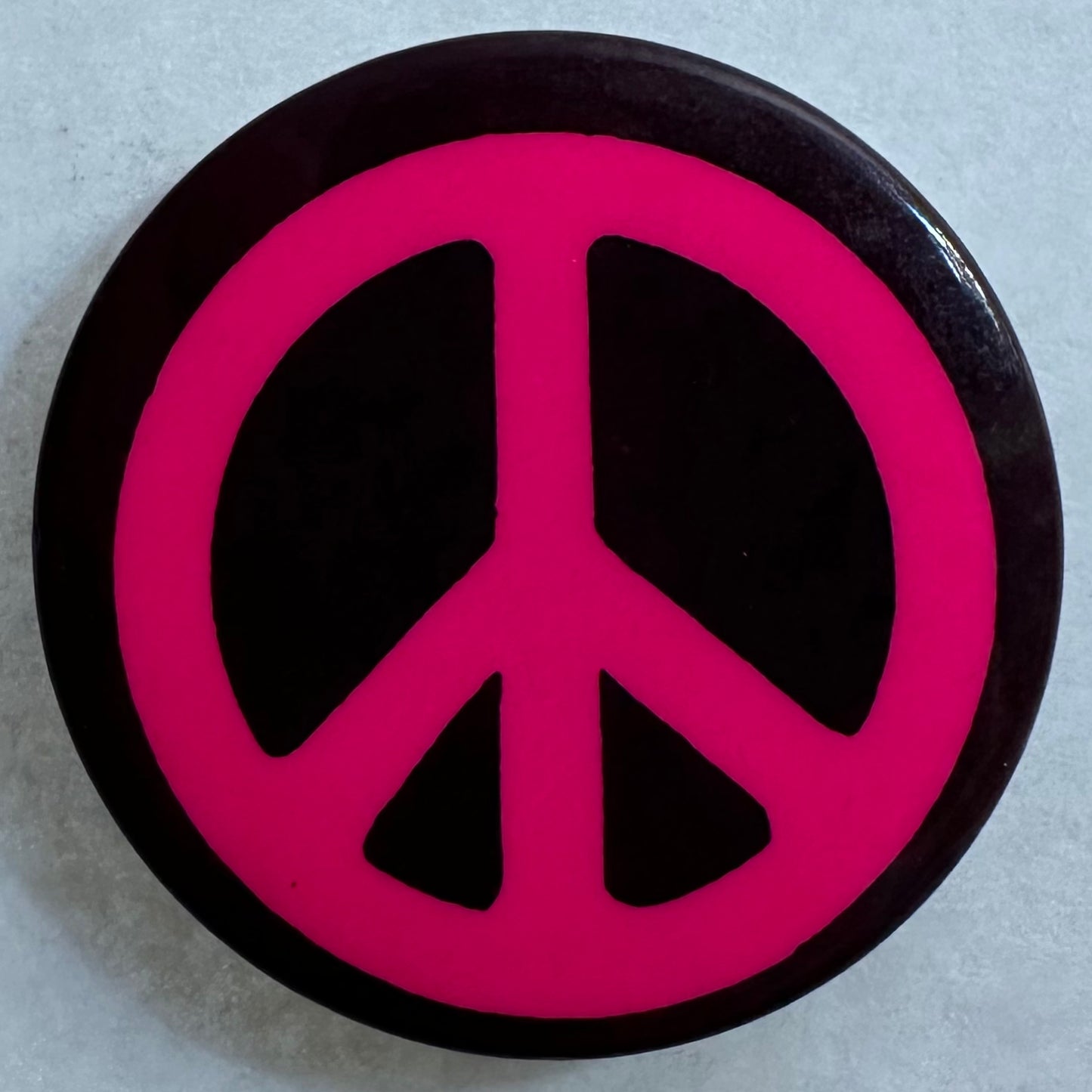 Pink Peace Sign