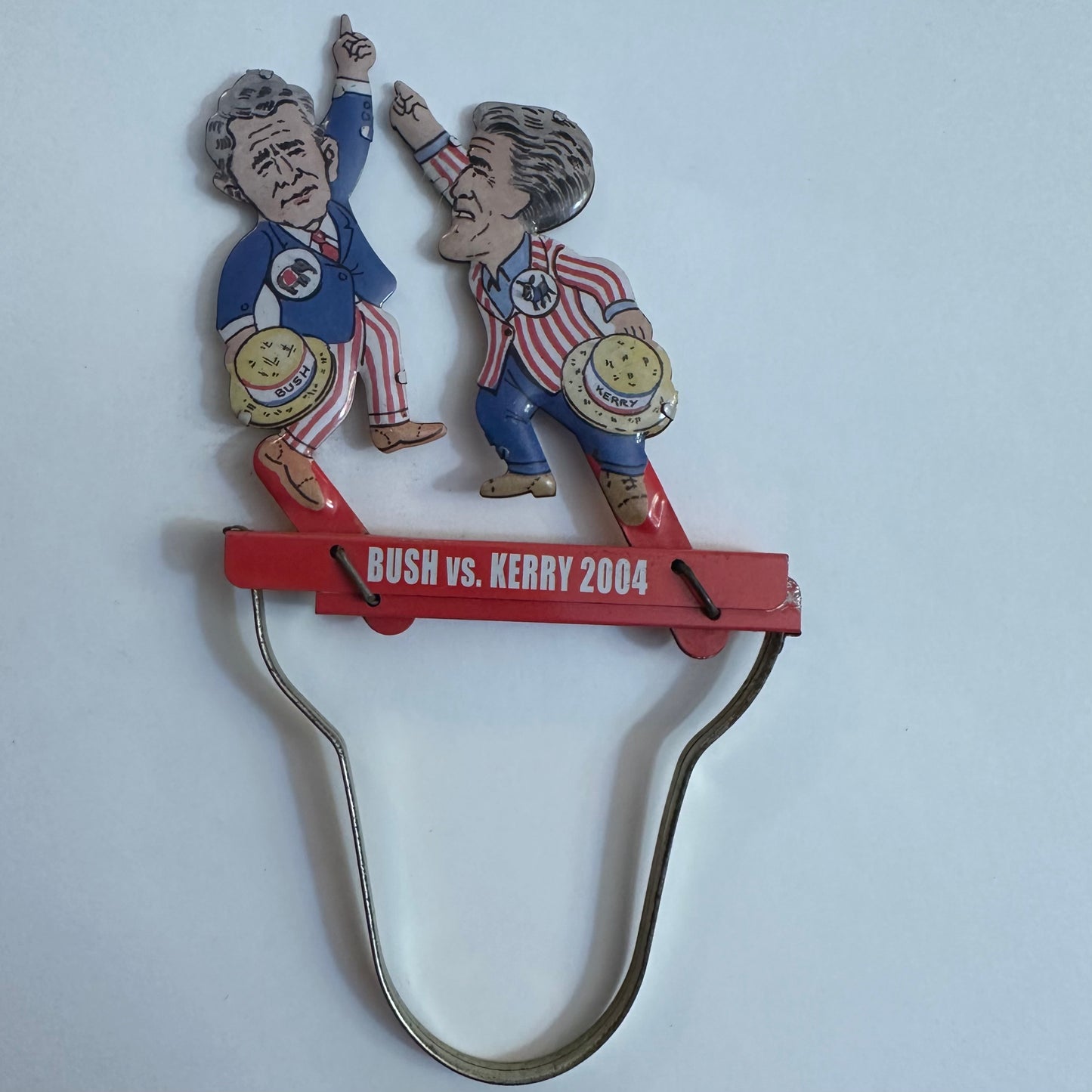 Bush v. Kerry tin toy