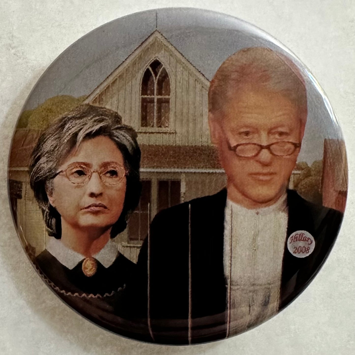 Hillary 2008 American Gothic