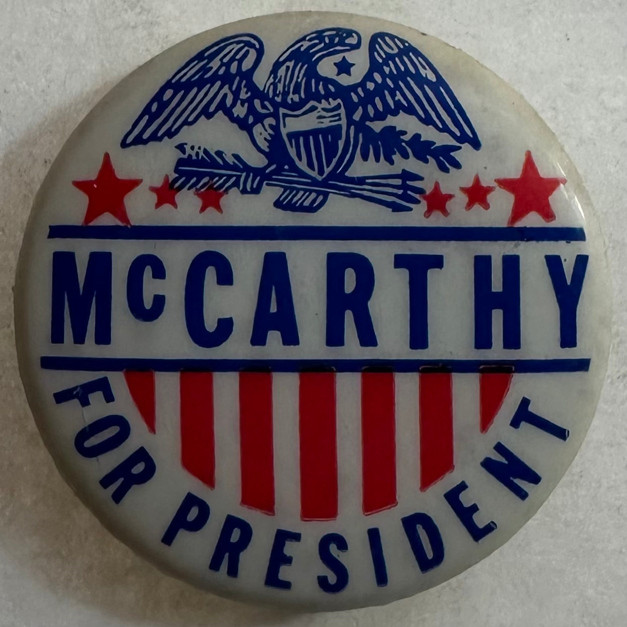 Eugene McCarthy Eagle and Shield