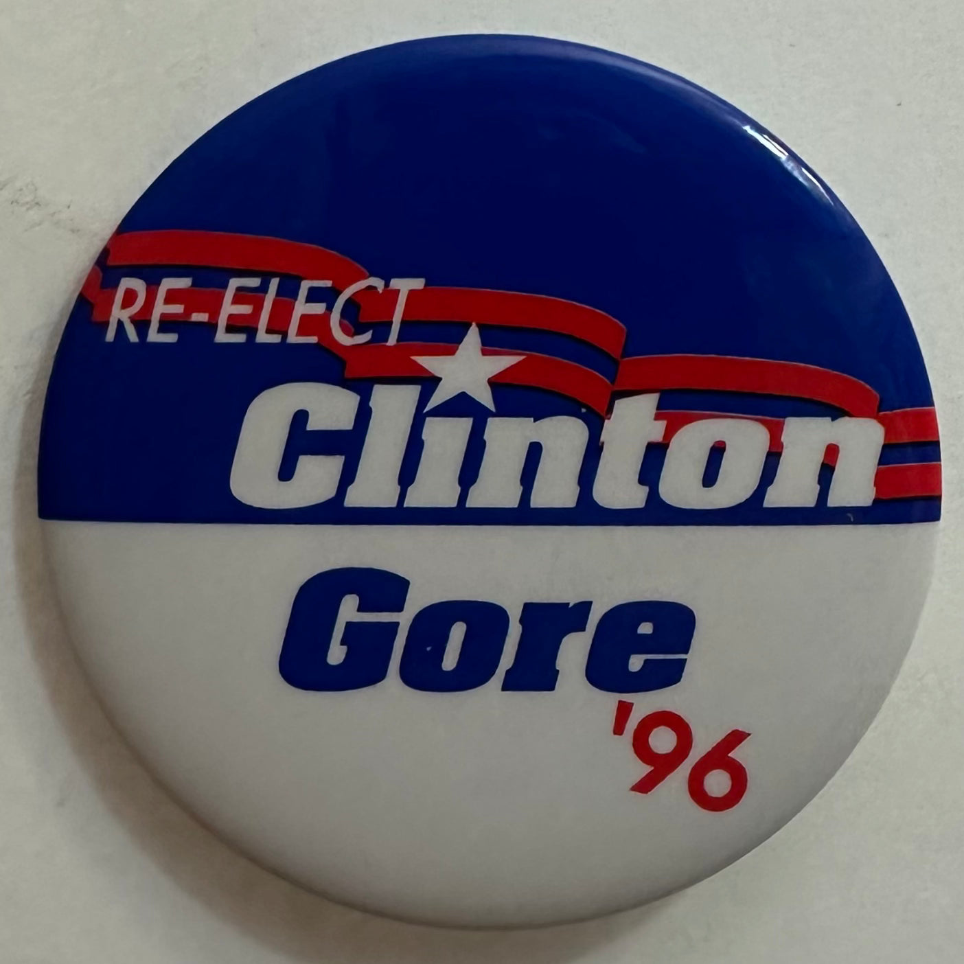 Re-Elect Clinton Gore '96