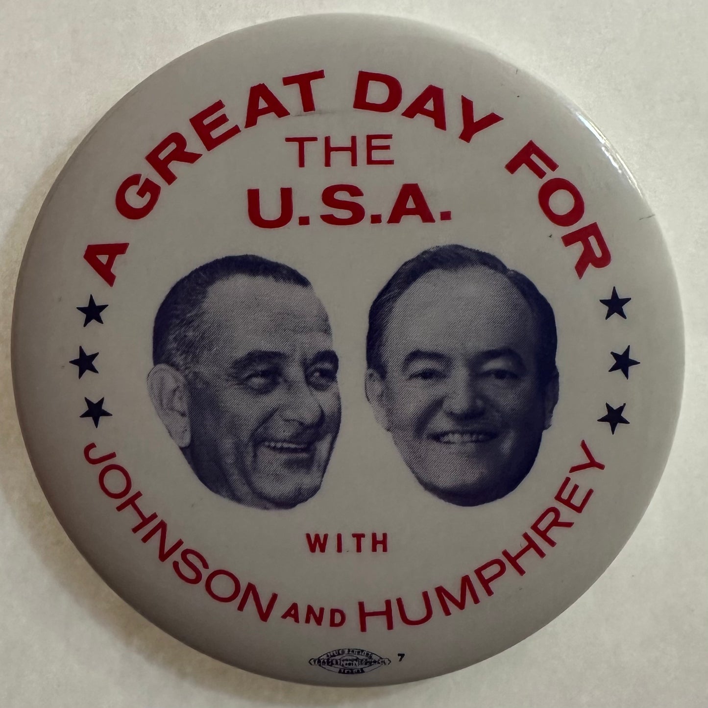 A Great Day for the USA Johnson & Humphrey Floating Head Jugate