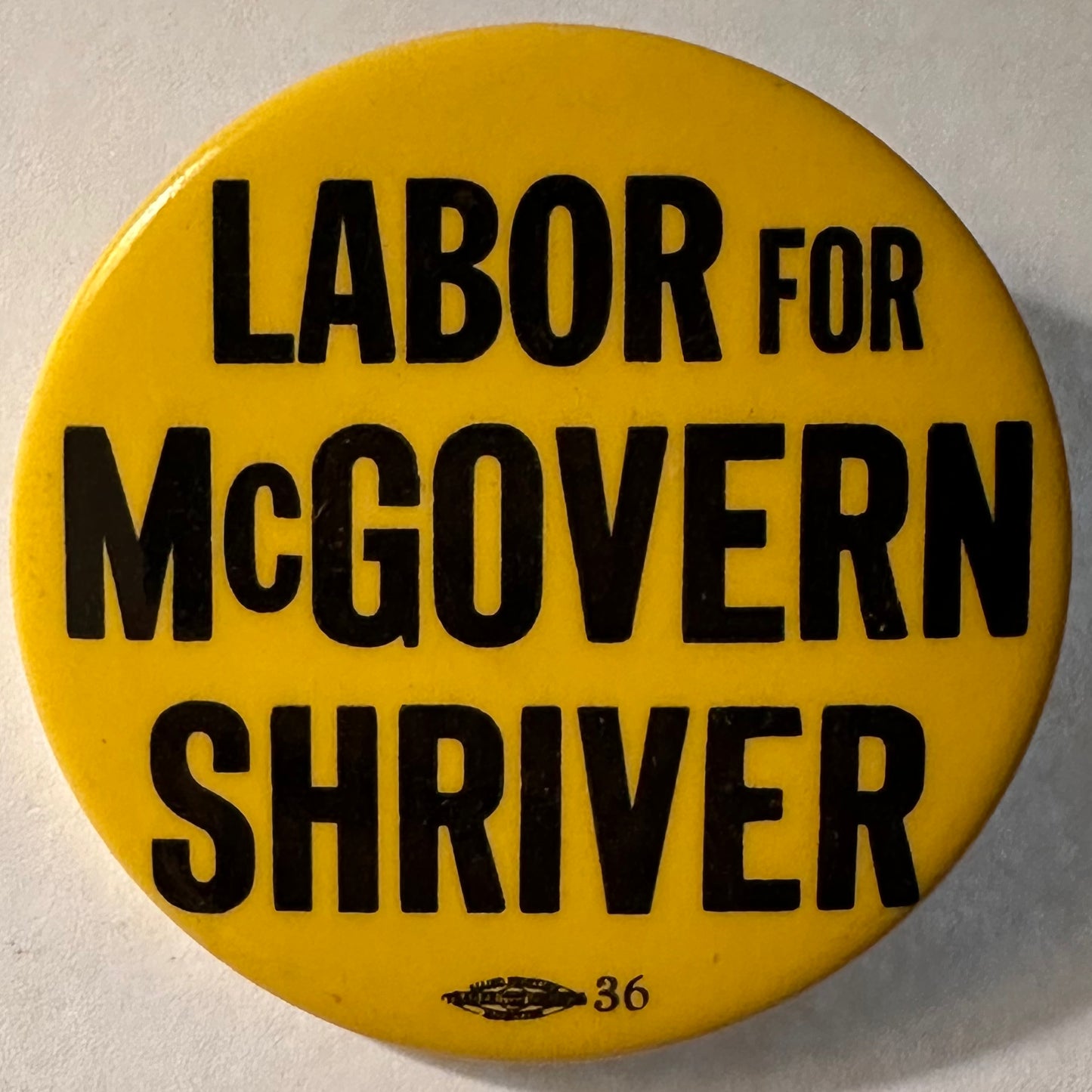 Labor for McGovern Shriver