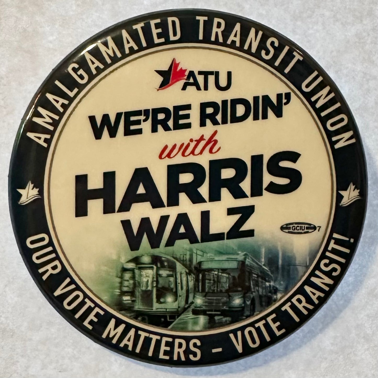 Amalgamated Transit Union for Harris & Walz