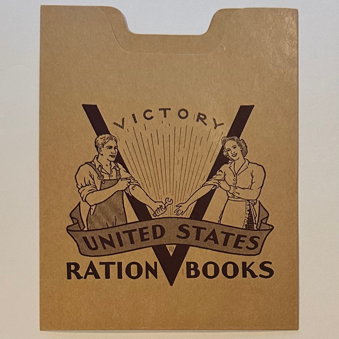 Victory Ration Book Sleeve