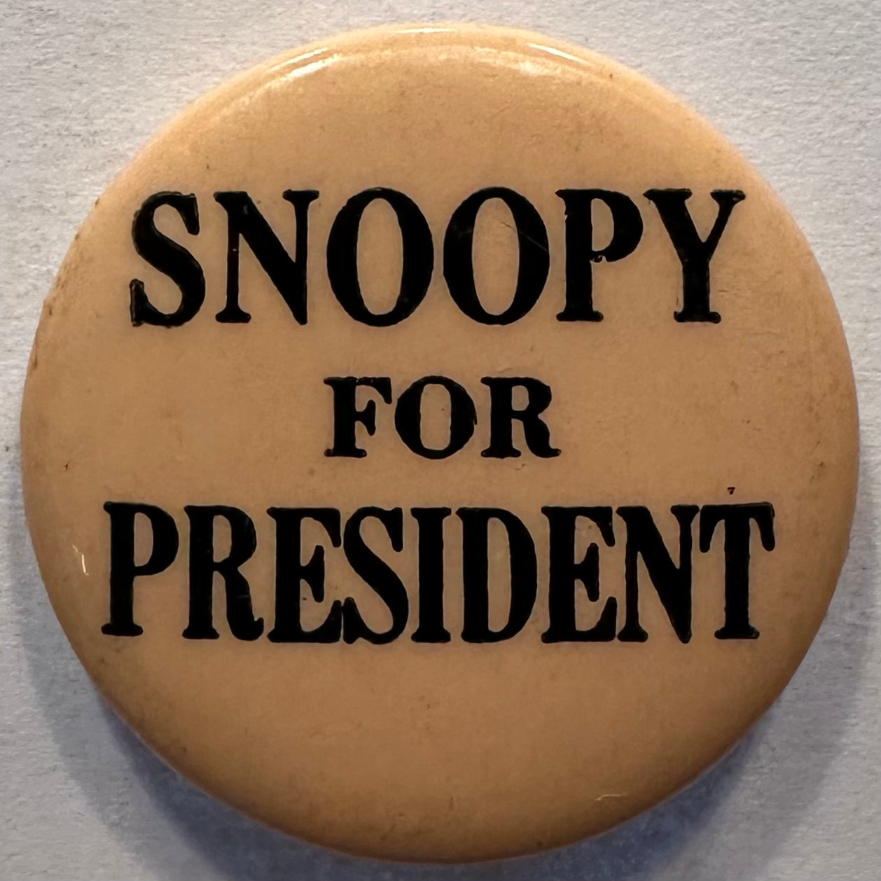 1960s Snoopy for President