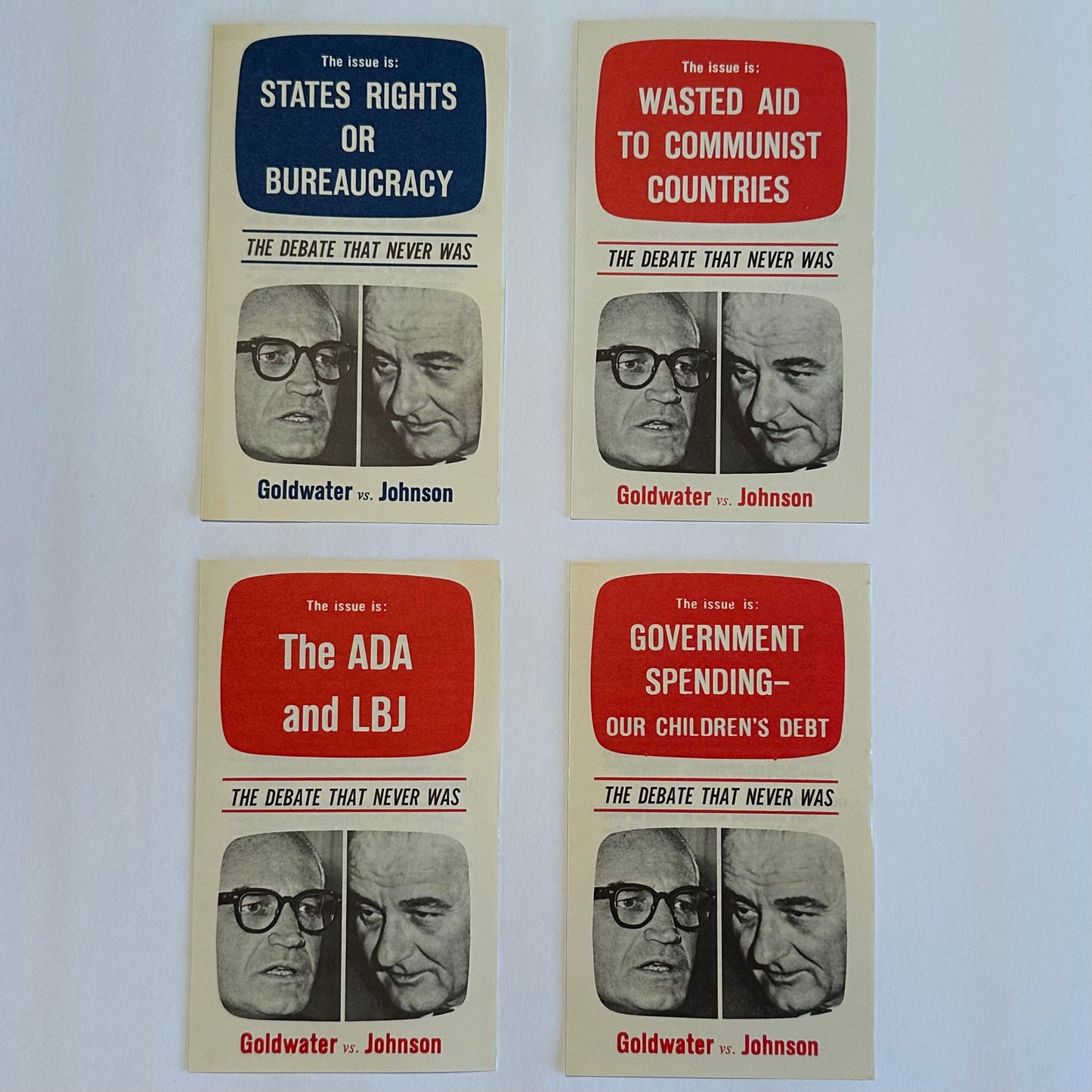 Group of Goldwater V. LBJ Pamphlets