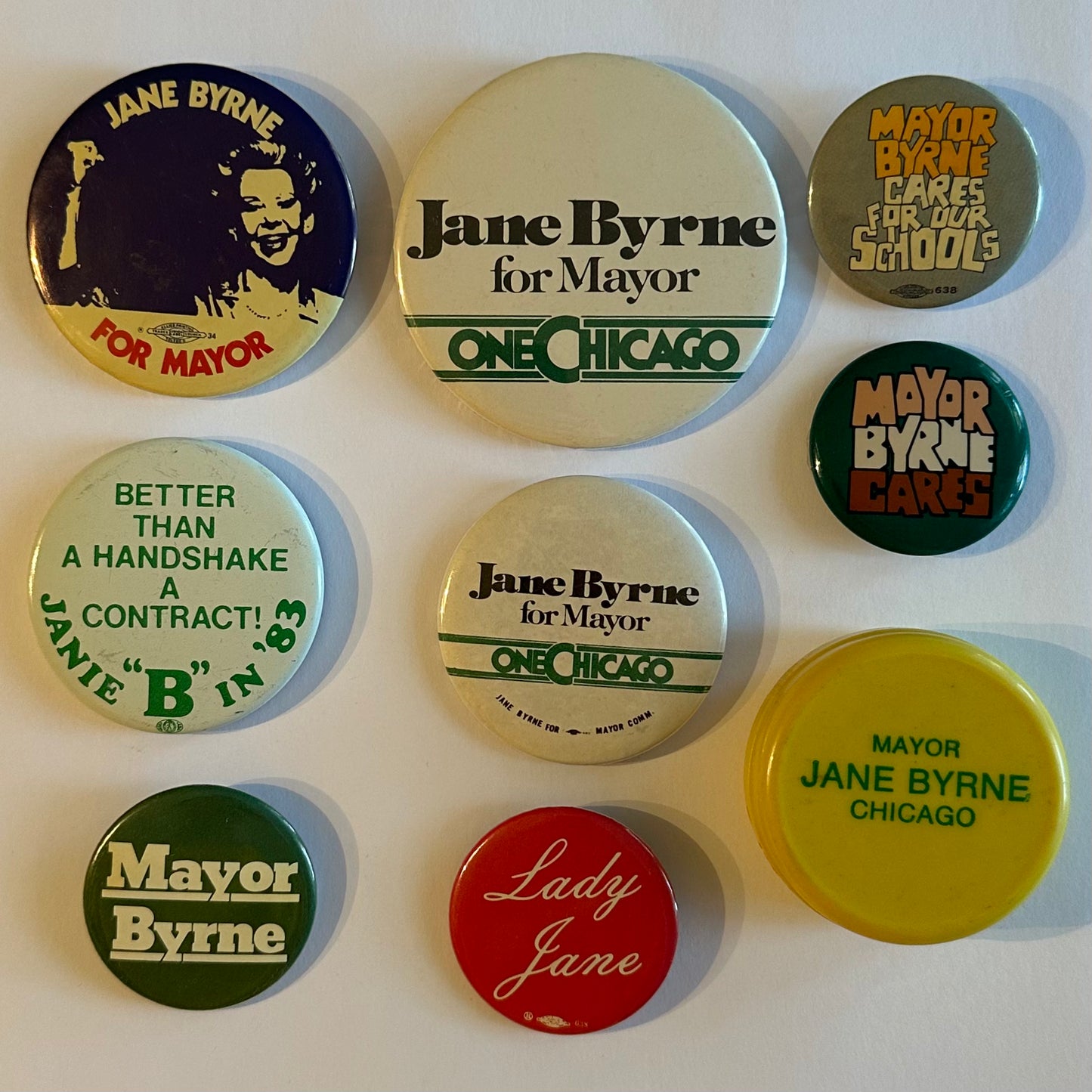Jane Byrne Mayor of Chicago Lot