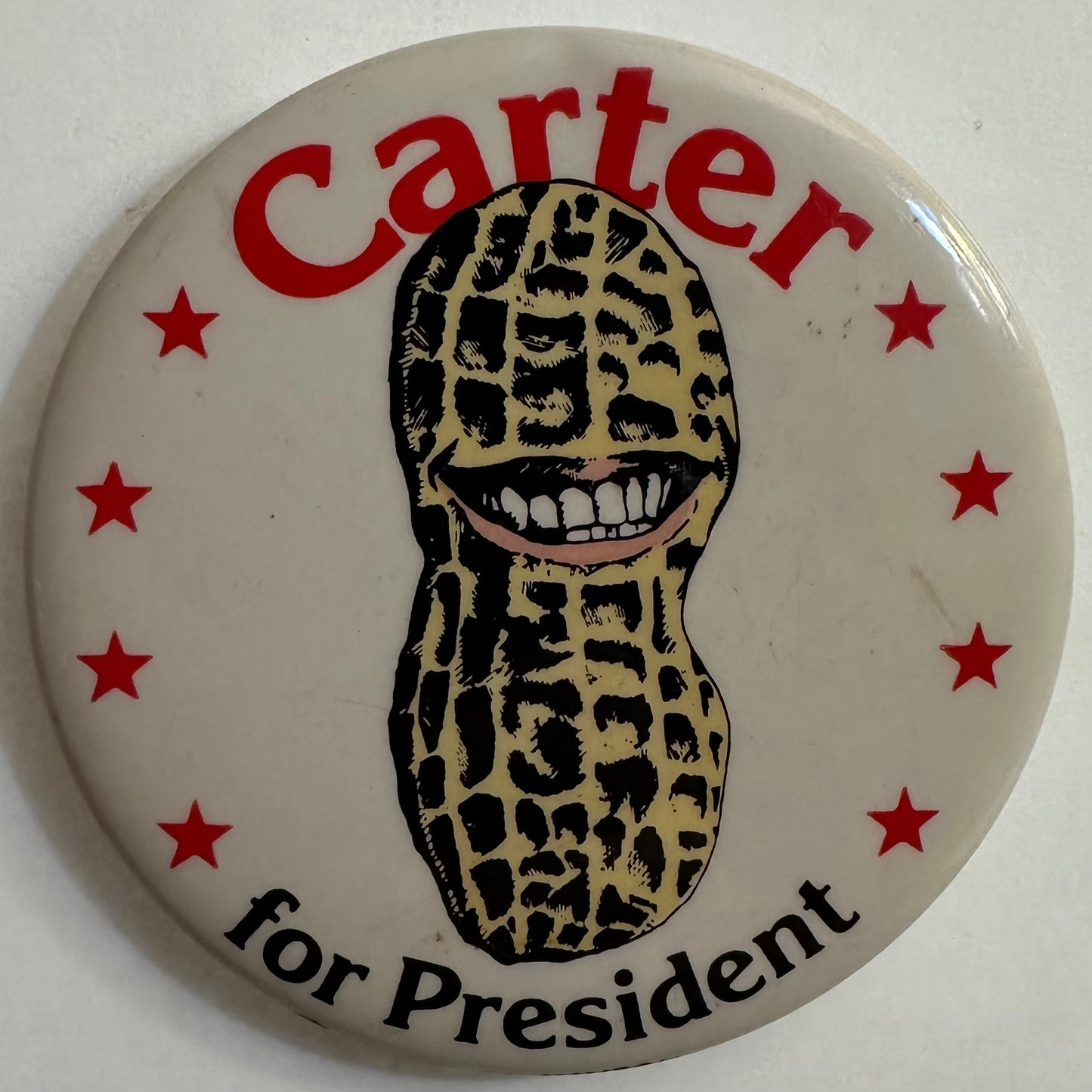 Carter for President caricature Peanut