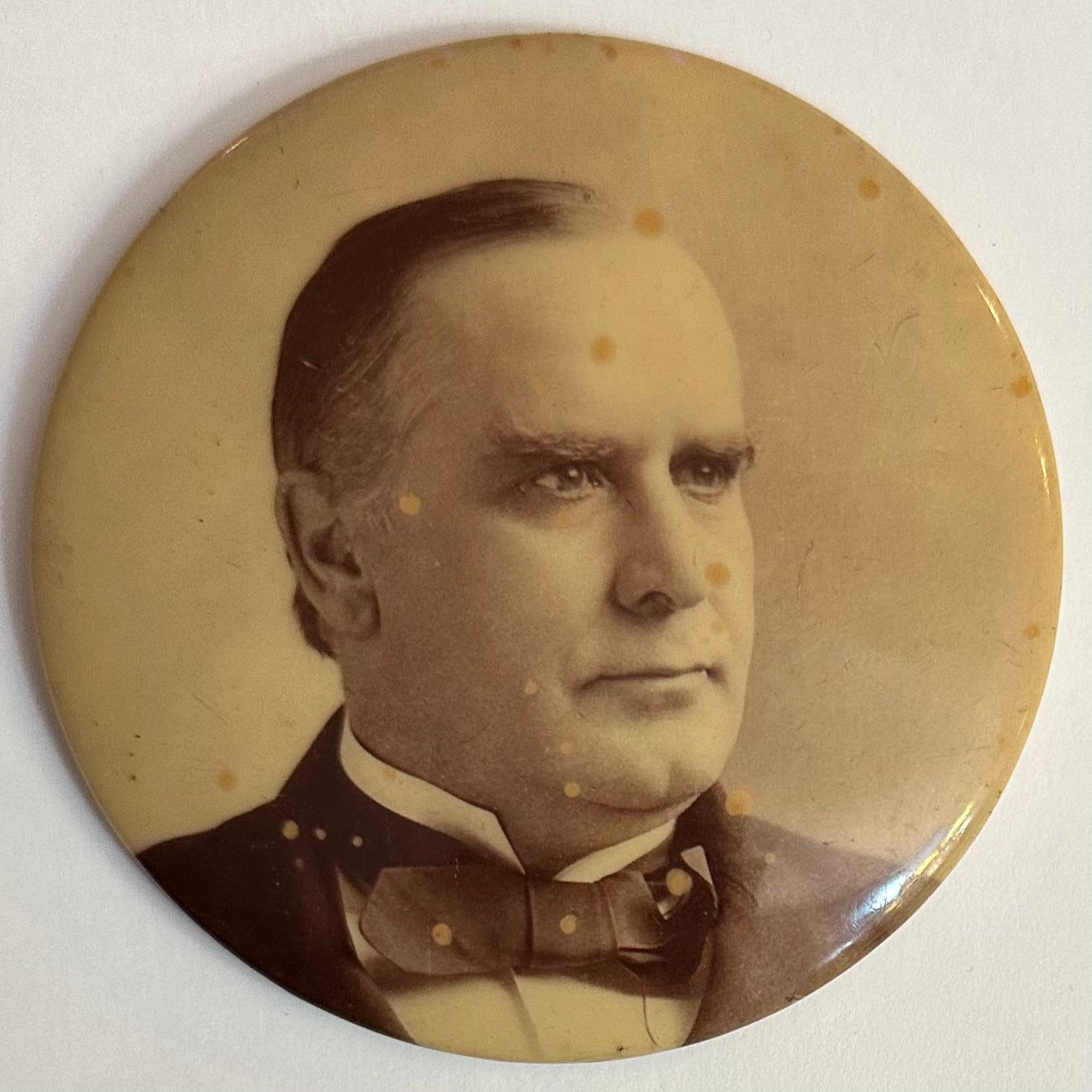 Large McKinley celluloid