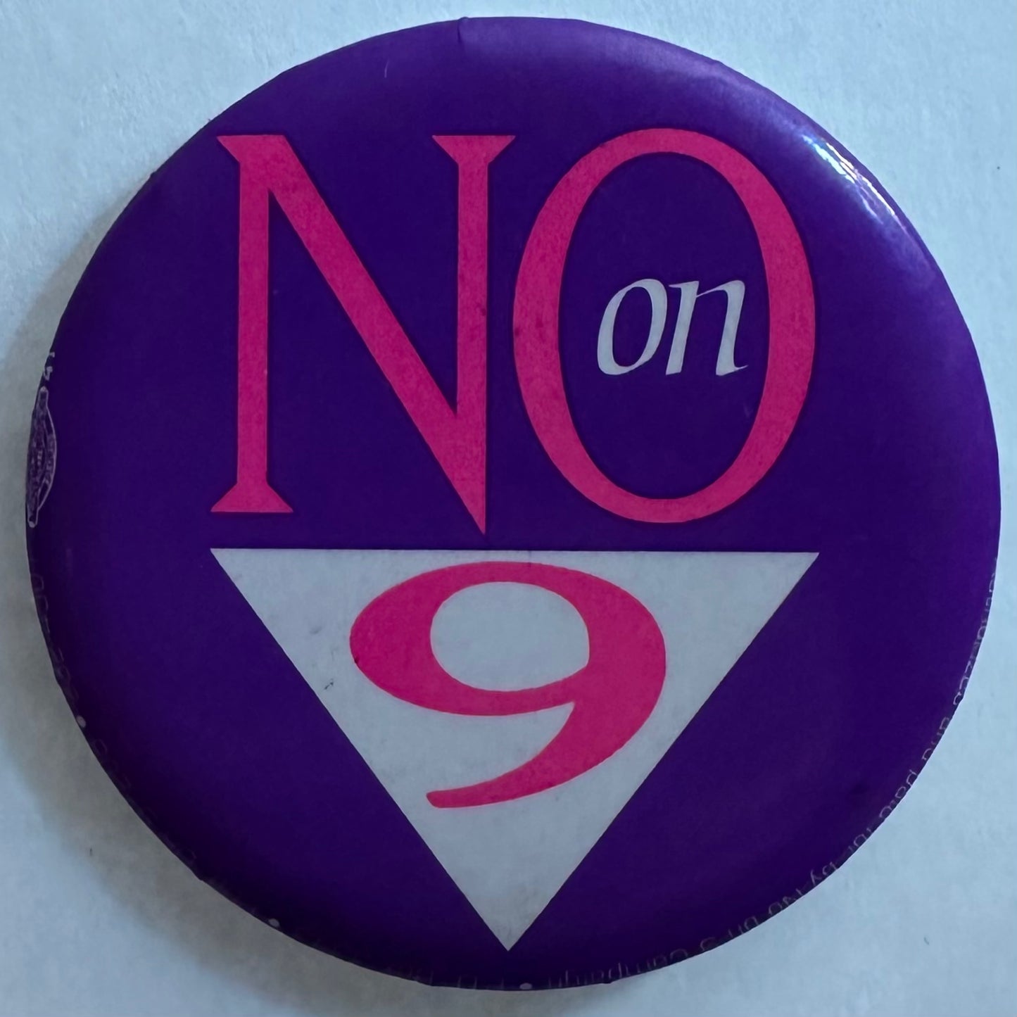 No on 9, LGBTQ+ Rights