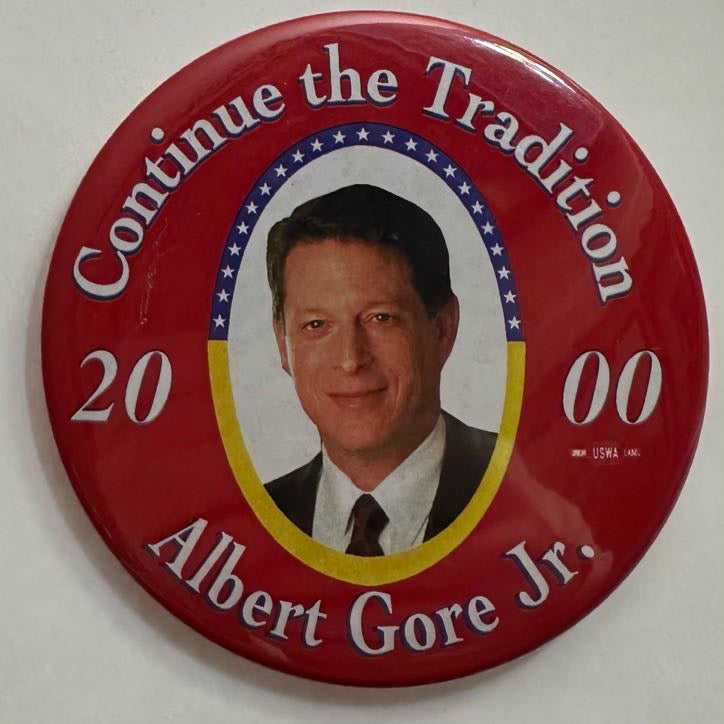 Continue the Tradition Albert Gore Jr.