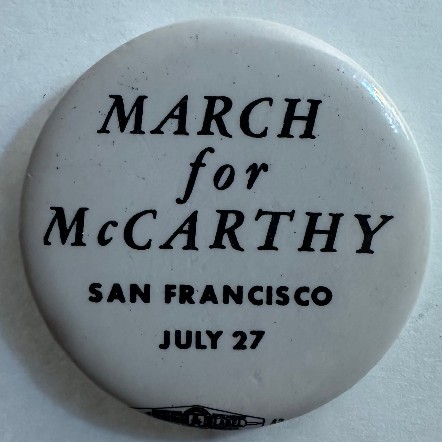 March for McCarthy