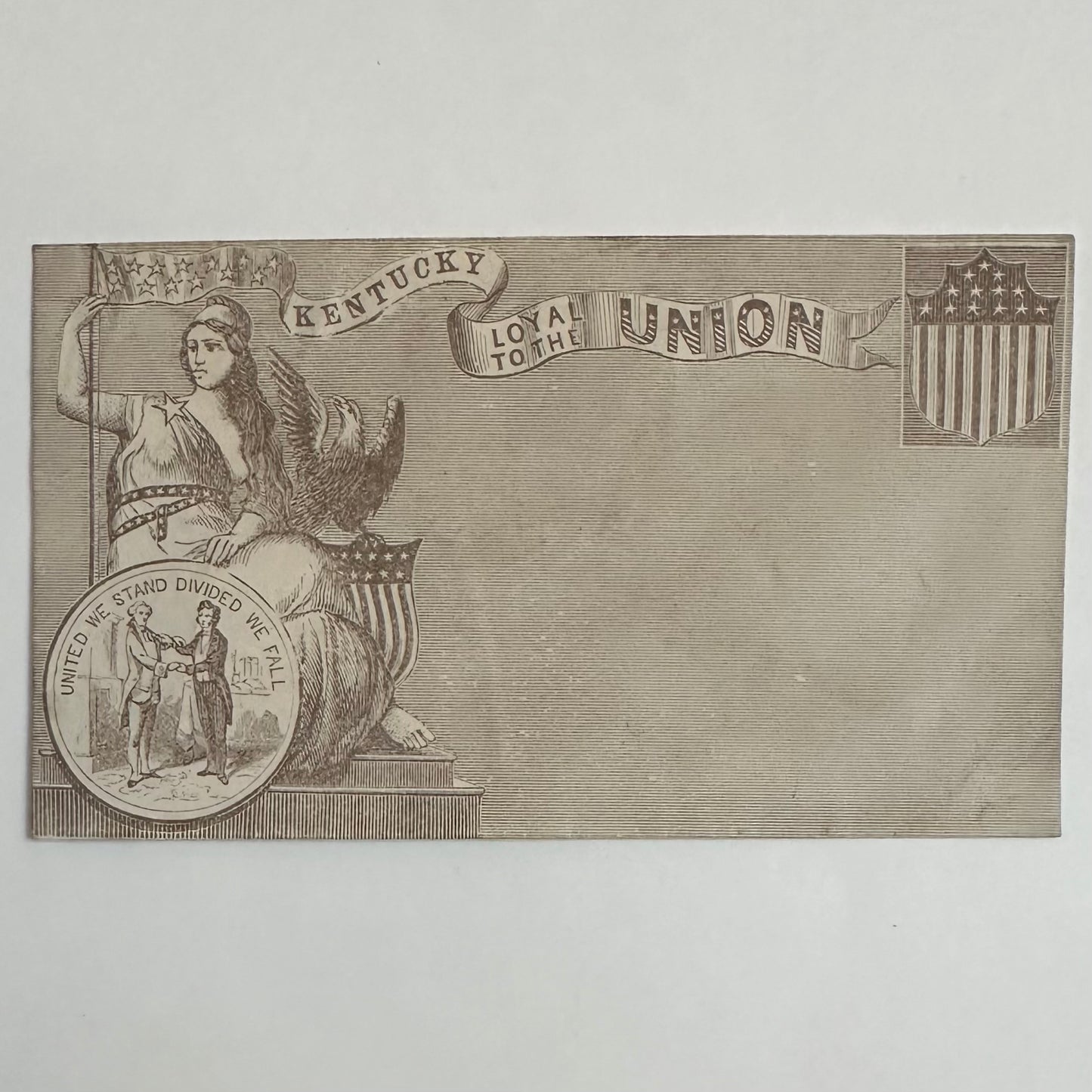 Kentucky Loyal to the Union Envelope