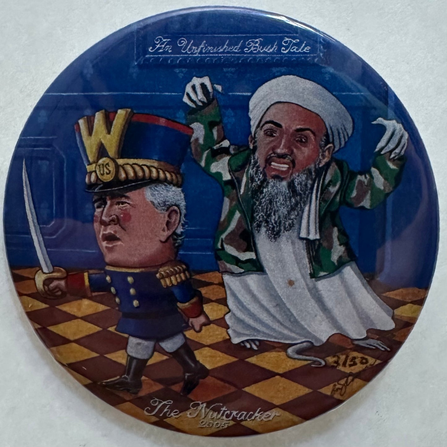 George W. Bush “The Nutcracker” with Osama Bin Ladin