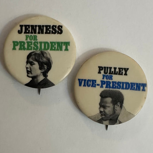 Pair of 1972 Socialist Workers Party Jenness & Pulley