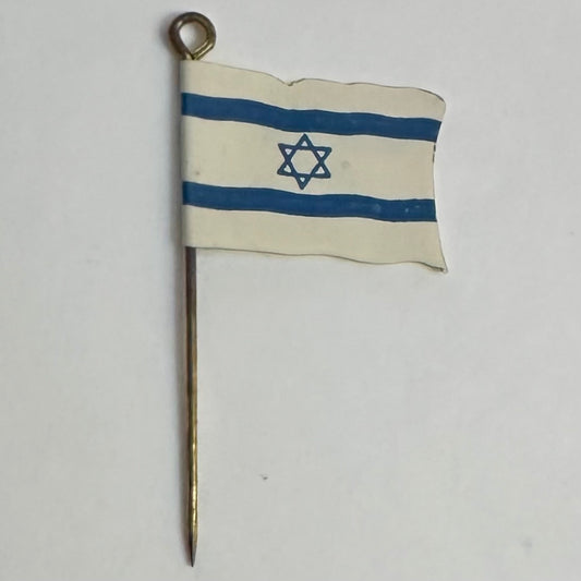 Jewish National Fund, Early Israeli Flag, celluloid