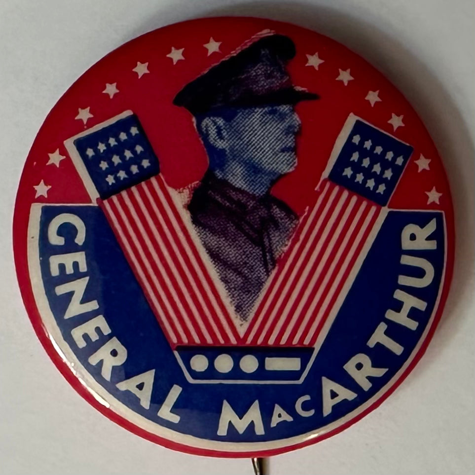 General Douglas MacArthur V for Victory
