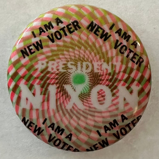 Psychedelic New Voters for President Nixon