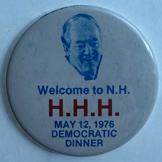 Welcome to NH Humphrey Democratic Dinner 1976