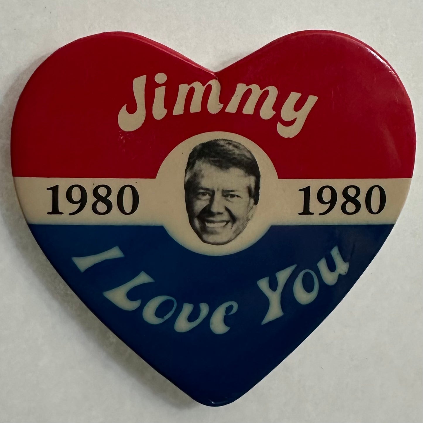 I Love You Jimmy Carter Heart 1980