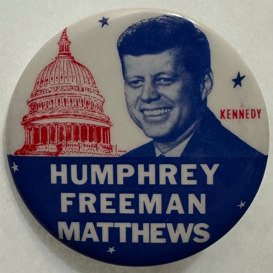 Kennedy Coattail with Hubert Humphrey