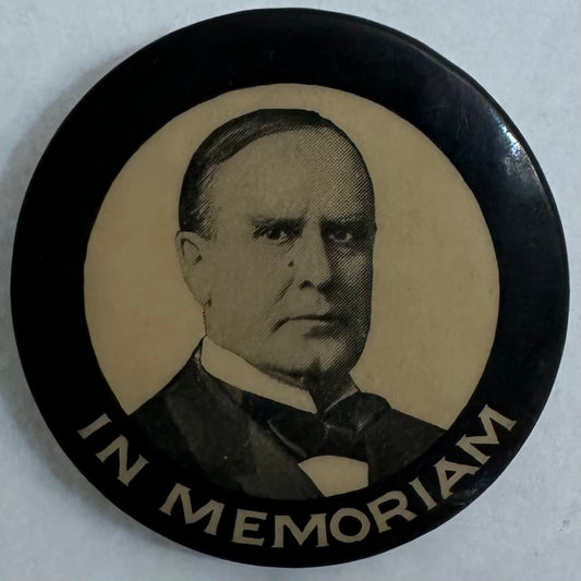 McKinley In Memoriam 1 3/4"