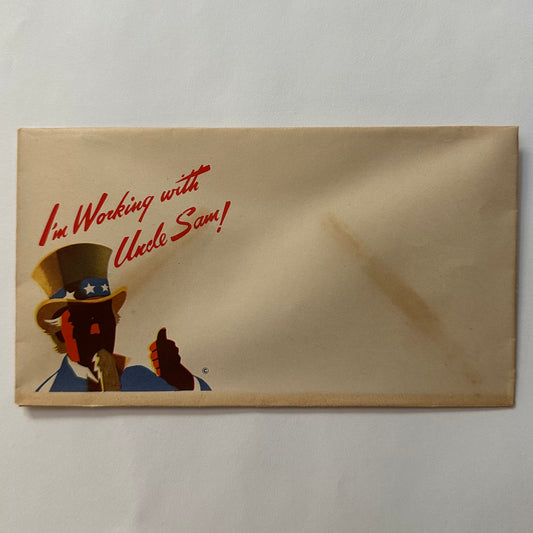 I'm Working with Uncle San Homefront Envelope