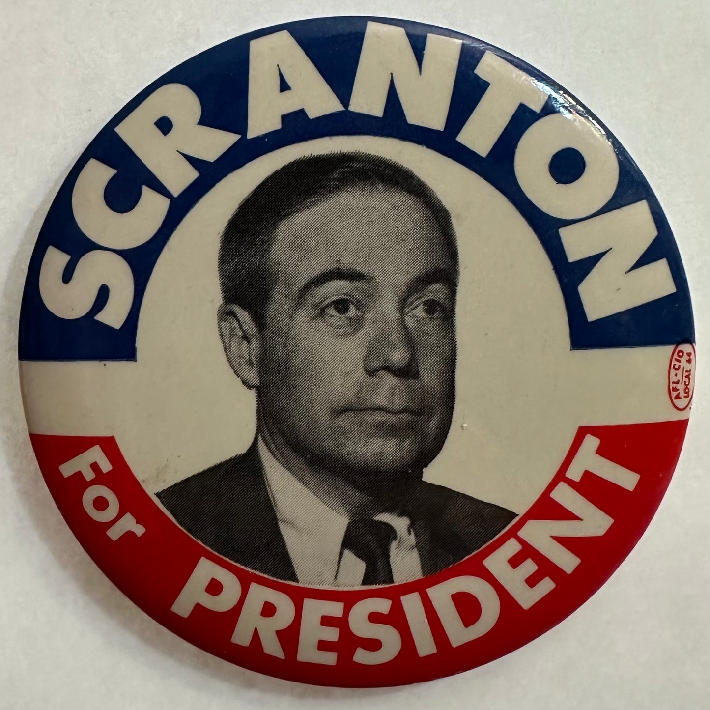 3 1/2" Scranton for President