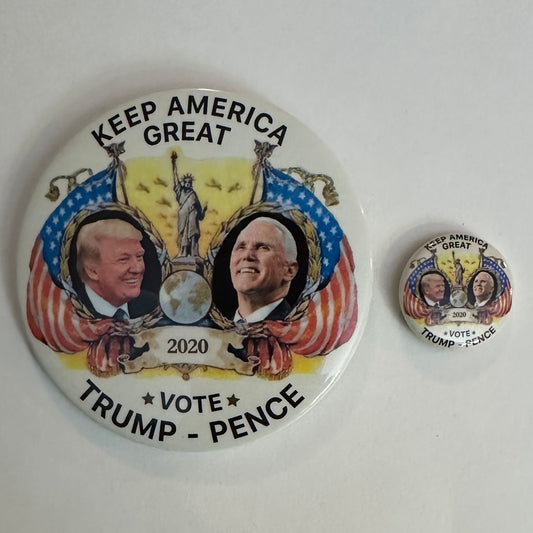 Pair of Trump Pence jugates