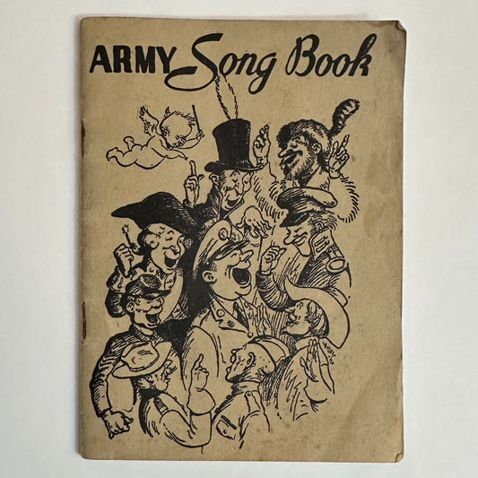 WWII Army Song Book