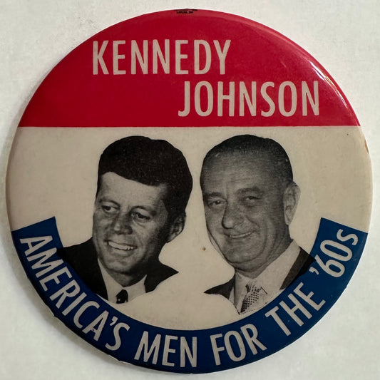 4" Kennedy Johnson America's Men for the 60s jugate