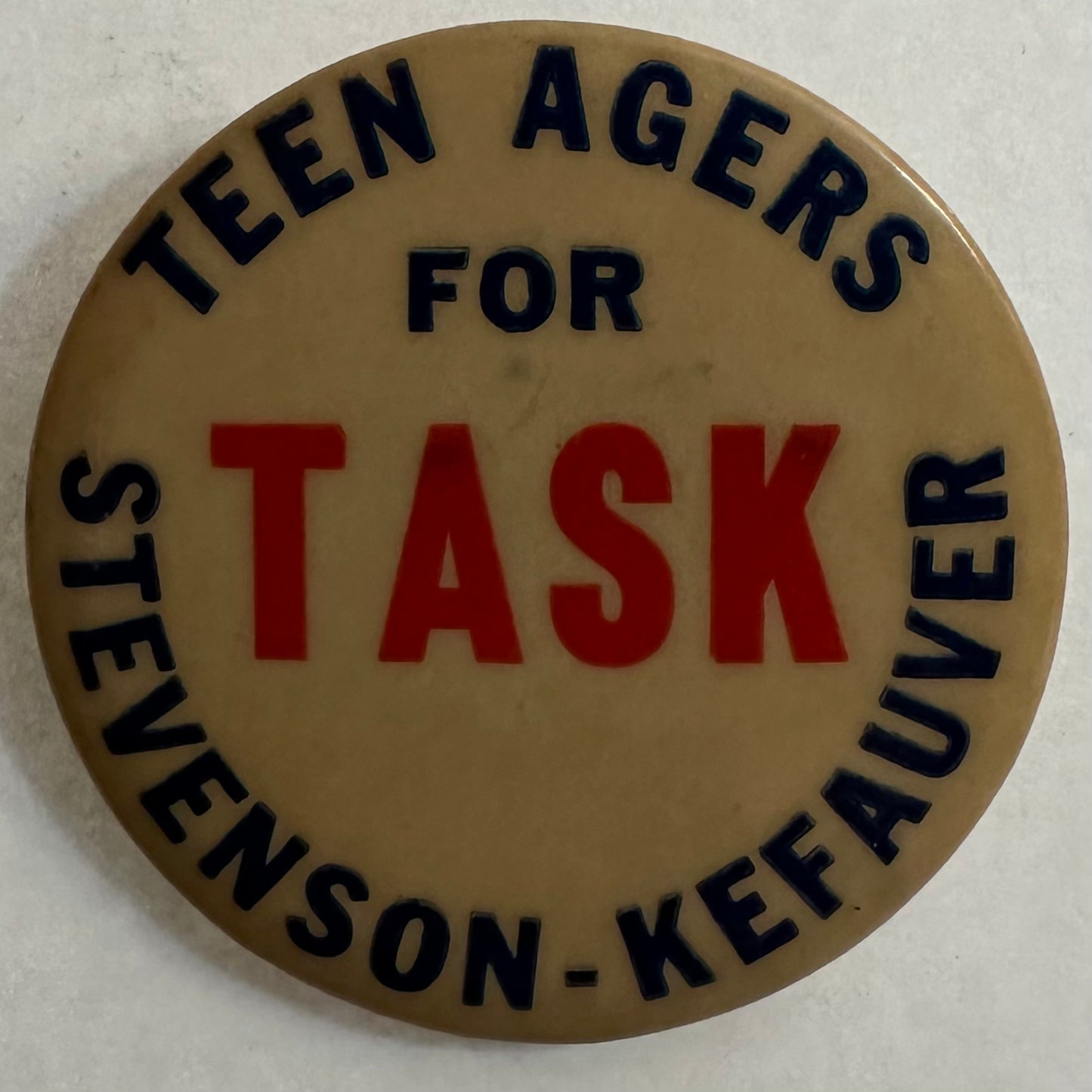 Teen Agers for Stevenson-Kefauver