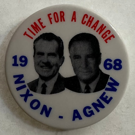 Time for a Change Nixon Agnew jugate