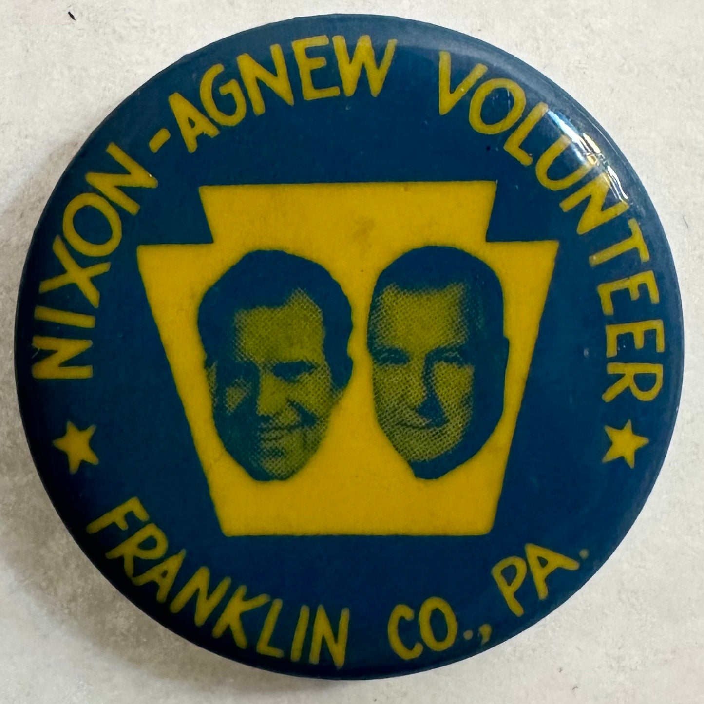 Nixon Agnew Volunteer Franklin Co, PA Jugate