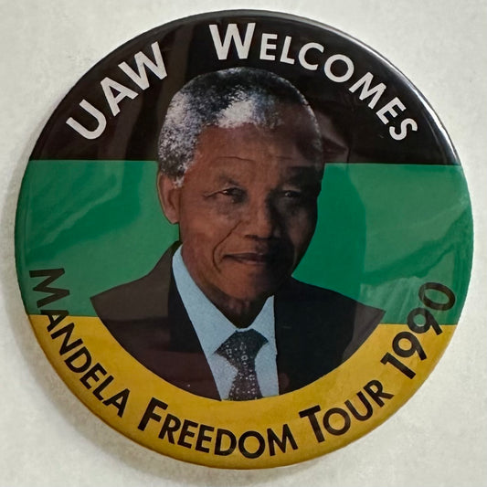 UAW Welcomes Mandela Freedom Tour 1990