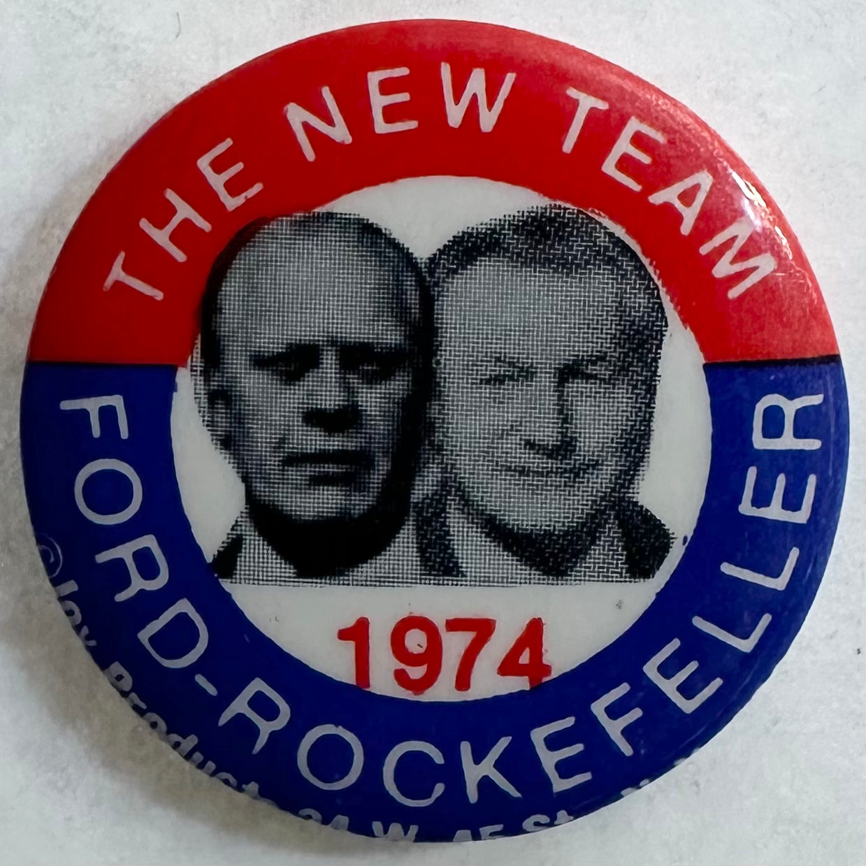 The New Team for 1974 Ford & Rockefeller jugate