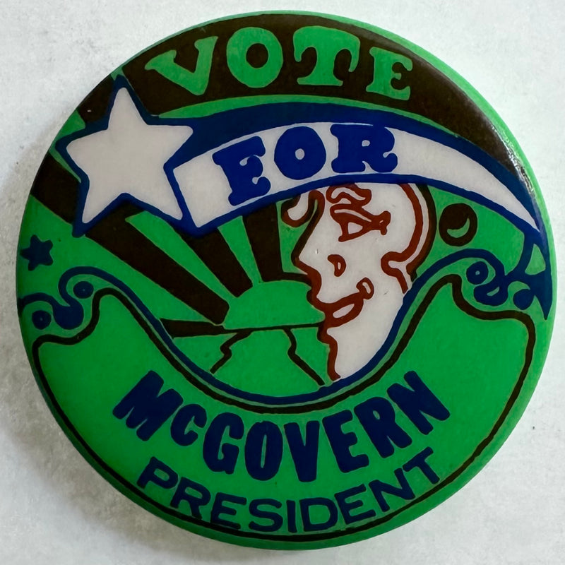 Classic Peter Max Style Vote for McGovern