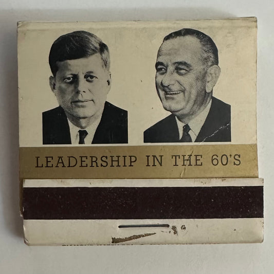 Kennedy Johnson jugate Inaugural Matchbook