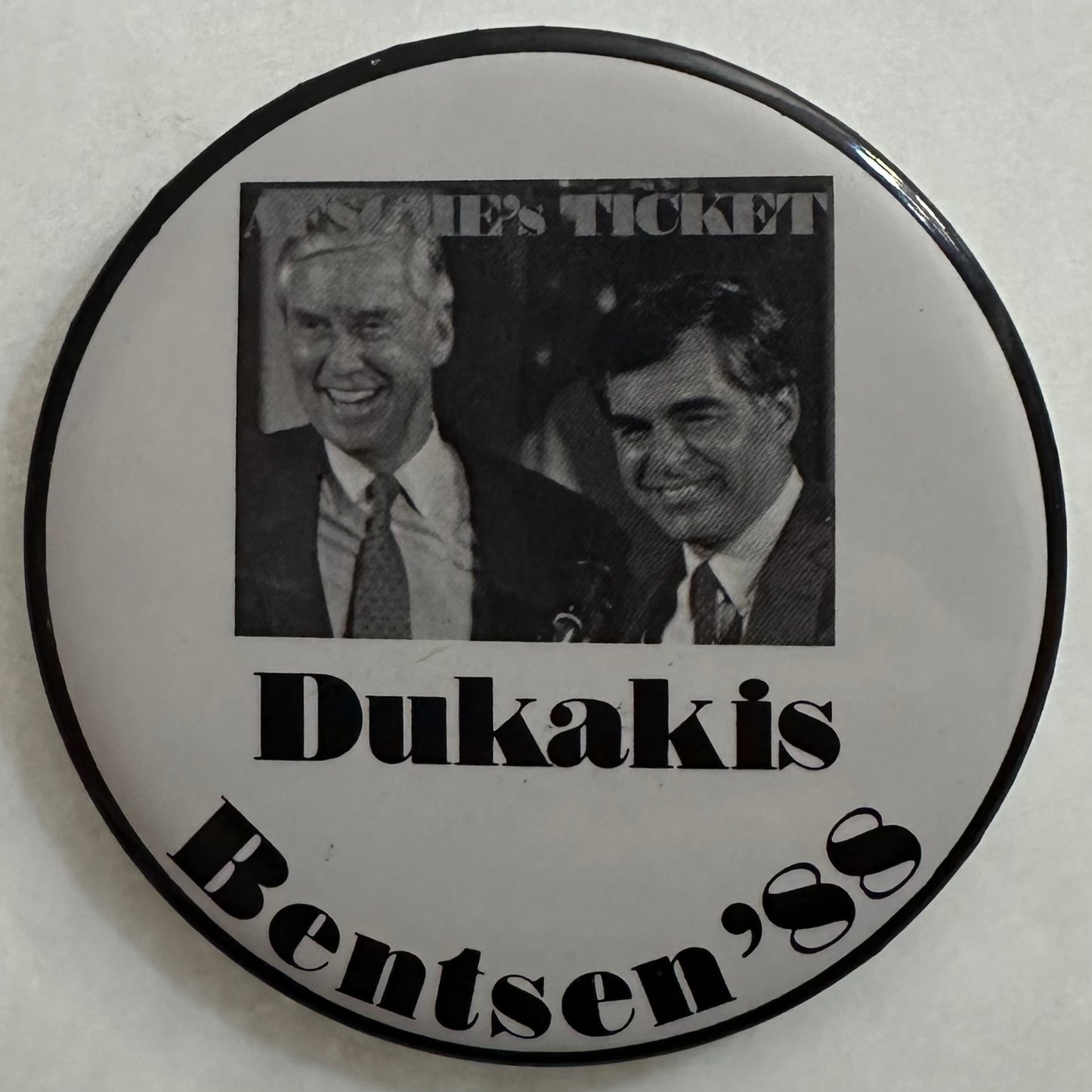 AFSCME's Ticket Dukakis/Bentsen jugate