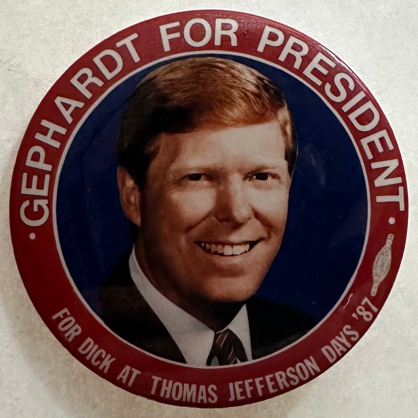 Dick Gephardt for President Thomas Jefferson Day 1987