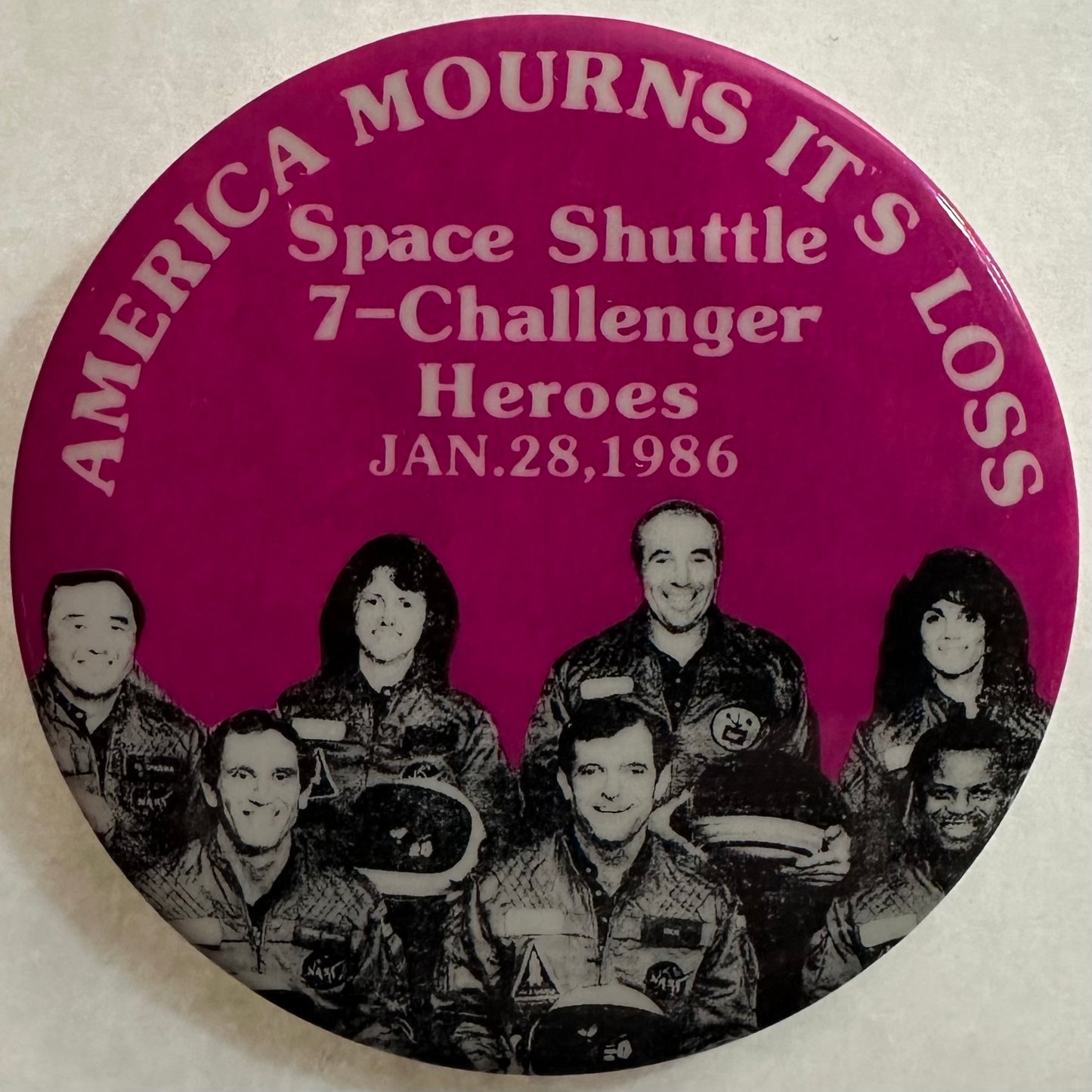 Space Shuttle Challenger Heroes America Mourns It's Loss